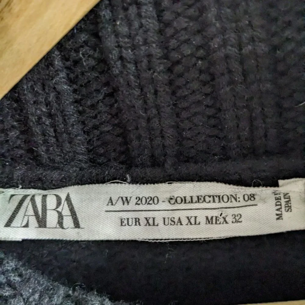 Zara | Limited Edition Cashmere Bustier Sweater